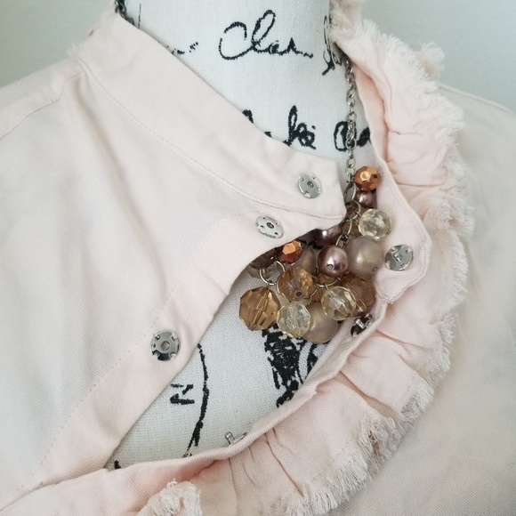 DKNY Snap Sleeveless Top - Picture 3 of 6